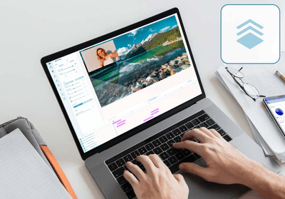 Add Video on Top of Another Video