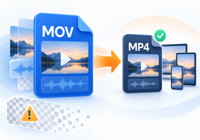 How to Convert MOV to MP4
