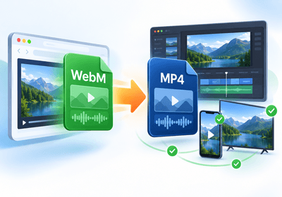 How to Convert WebM to MP4