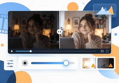 How to Brighten a Dark Video