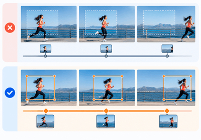 How to Keep a Moving Subject in Frame When Cropping Video