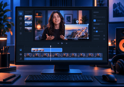 How to Overlay a Picture on a Video