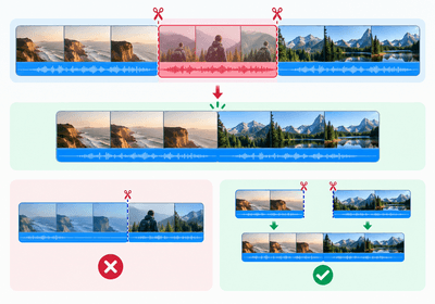 How to Remove a Section from the Middle of a Video