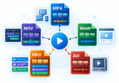 Video File Formats Explained: MP4, MOV, WebM, MKV and AVI